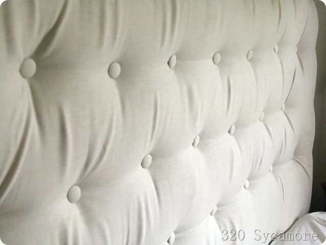 direct Method for a Tufted Headboard