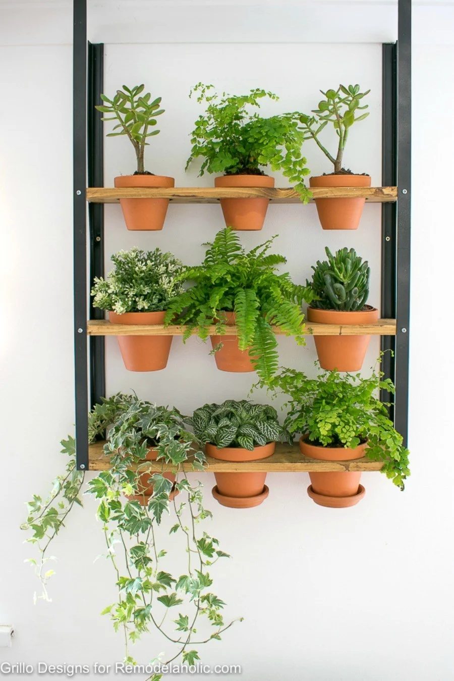 IKEA Hyllis method Industrial Wall Planter