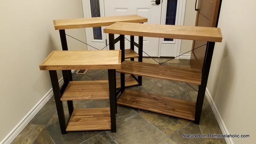 straightforward Modern Rustic IKEA method Bookshelf
