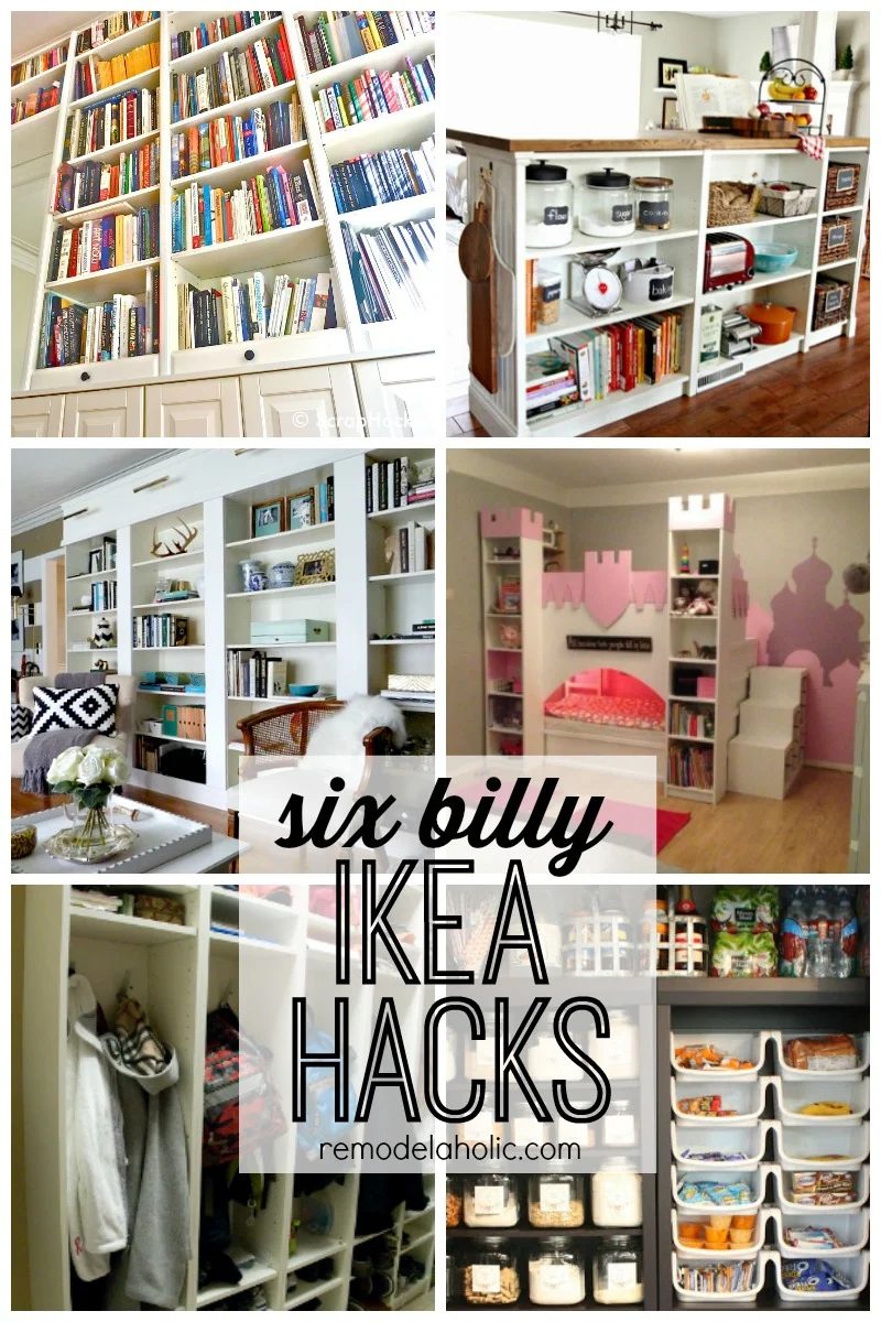 Six Billy IKEA hacks featured on Bekob.com