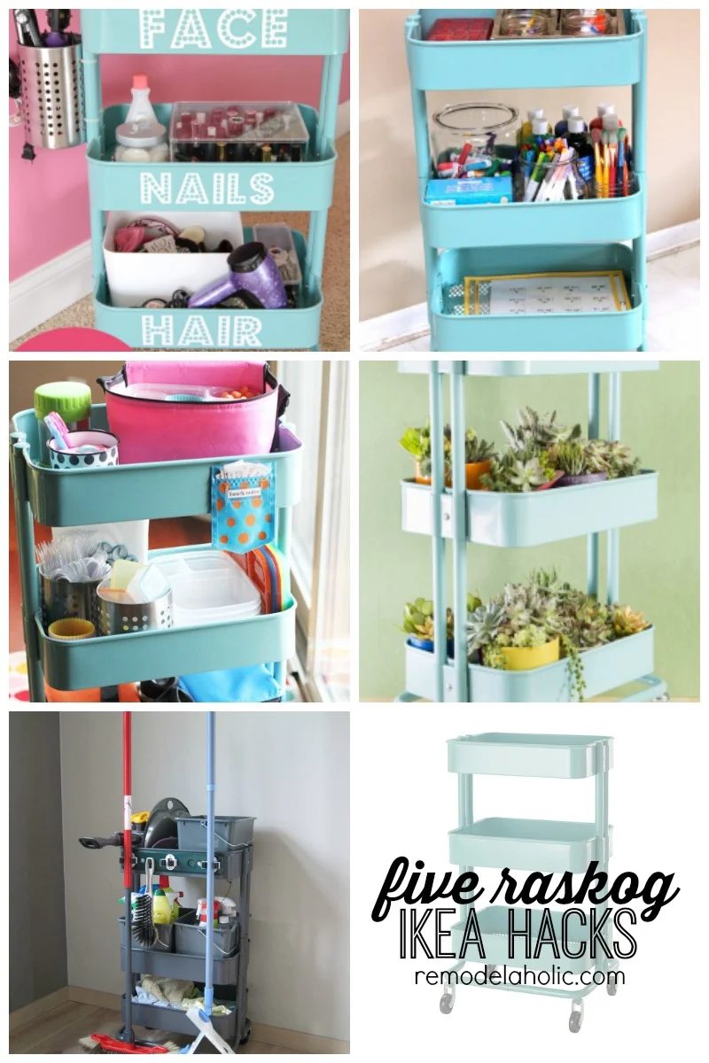Five Raskog Ikea Hacks featured on Bekob.com