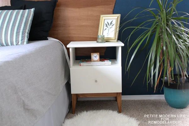 vivid mid century Ikea Tarva method by Petite Modern Life on Remodelaholc