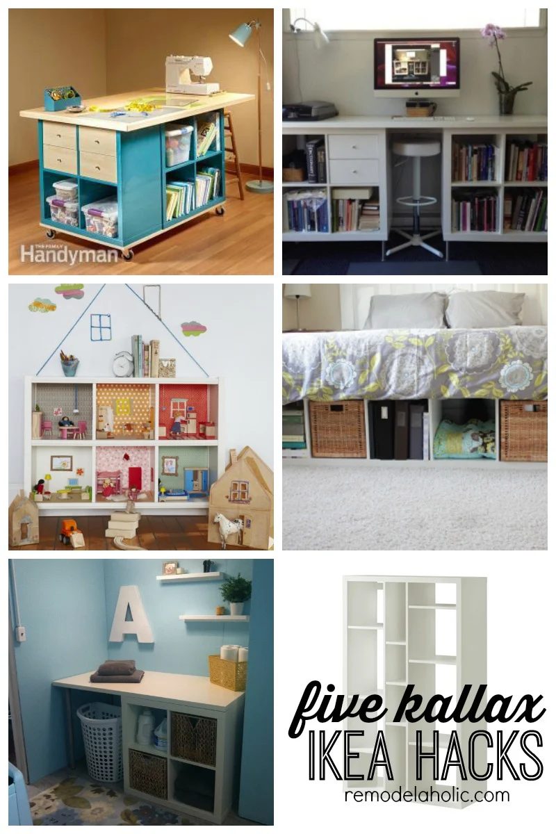 Five Kallax IKEA HACKS featured on Bekob.com