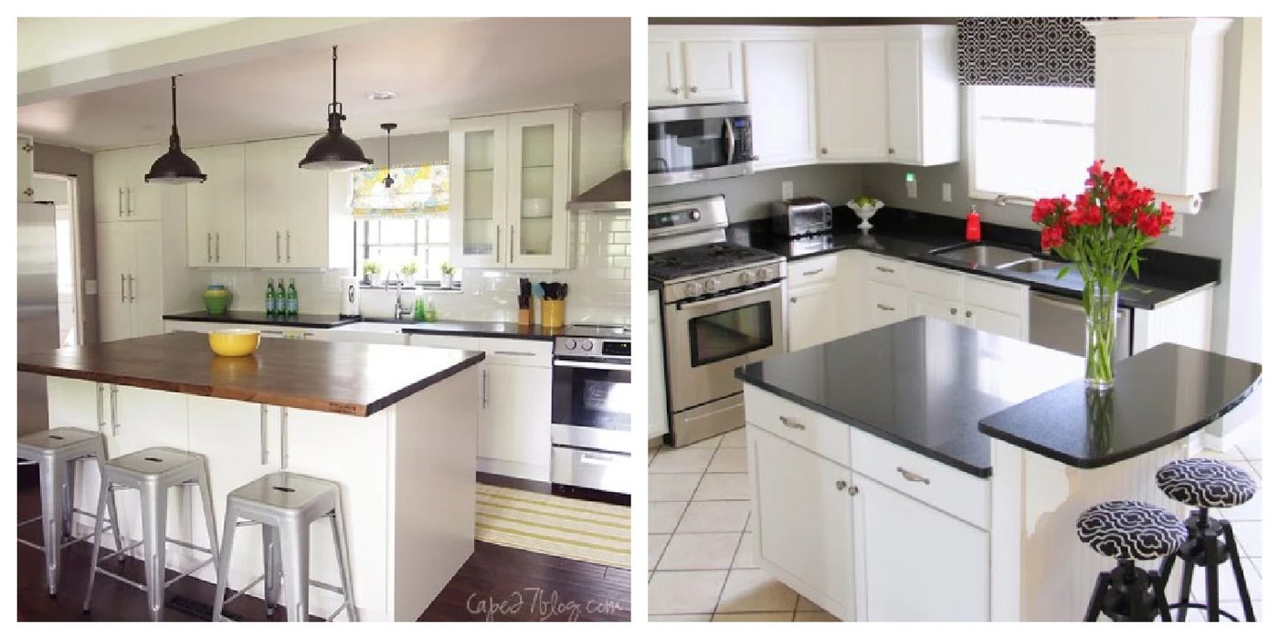 Small Kitchen Remodel options Featured On Bekob.com