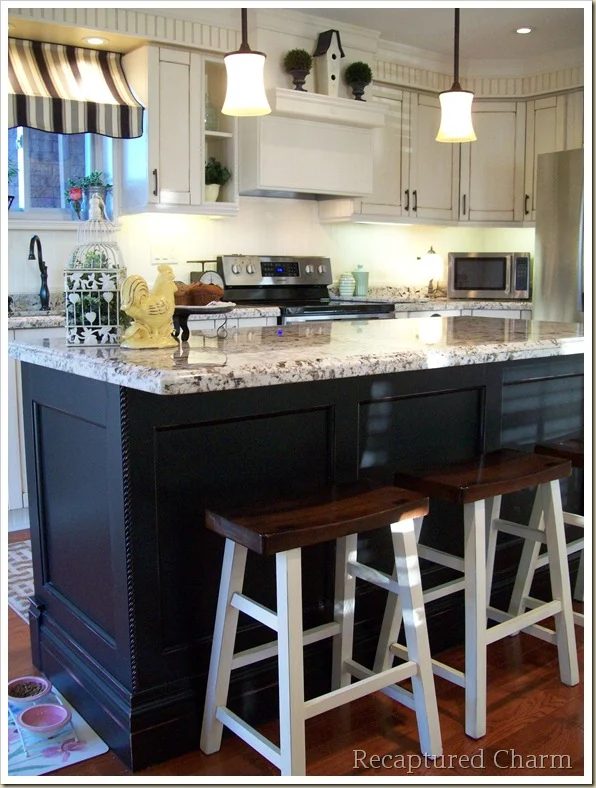 Black And White Kitchen Remodel, Recaptured Charm On Bekob