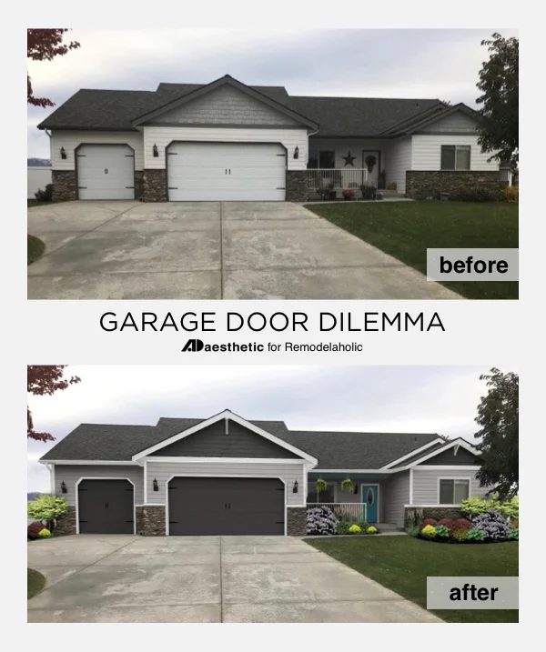 Garage Door Curb Appeal and Exterior Paint Color options