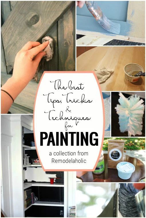 Best Painting Tips, Tricks, and Techniques - I wish I had known all of these before my last painting project