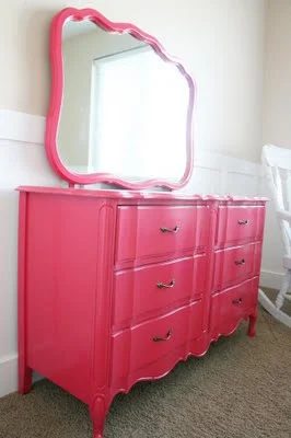 Natures Heirloom pink dresser