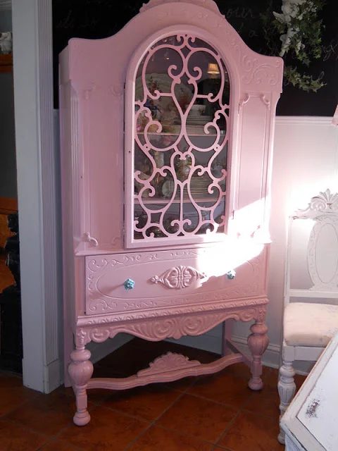 Hopeless Romantic china hutch