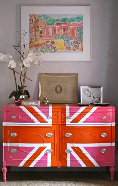 Sheridan French union jack dresser