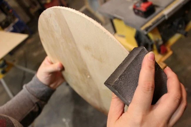 How To Cut A well fitted Plywood Circle Using A Router Table, Love Create Celebrate