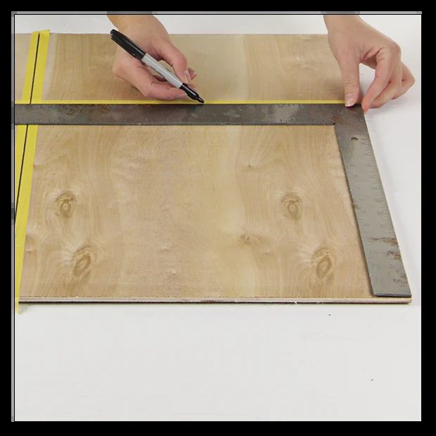 Tape Plywood Cuts To Prevent Splintering, Build Basic