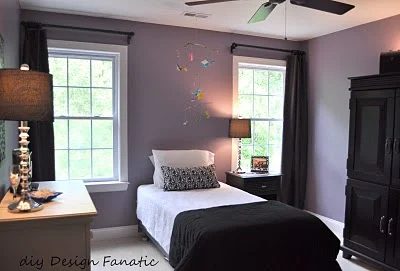 Handmade Design Fanatic intense purple bedroom