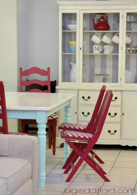 Big Red Clifford chairs