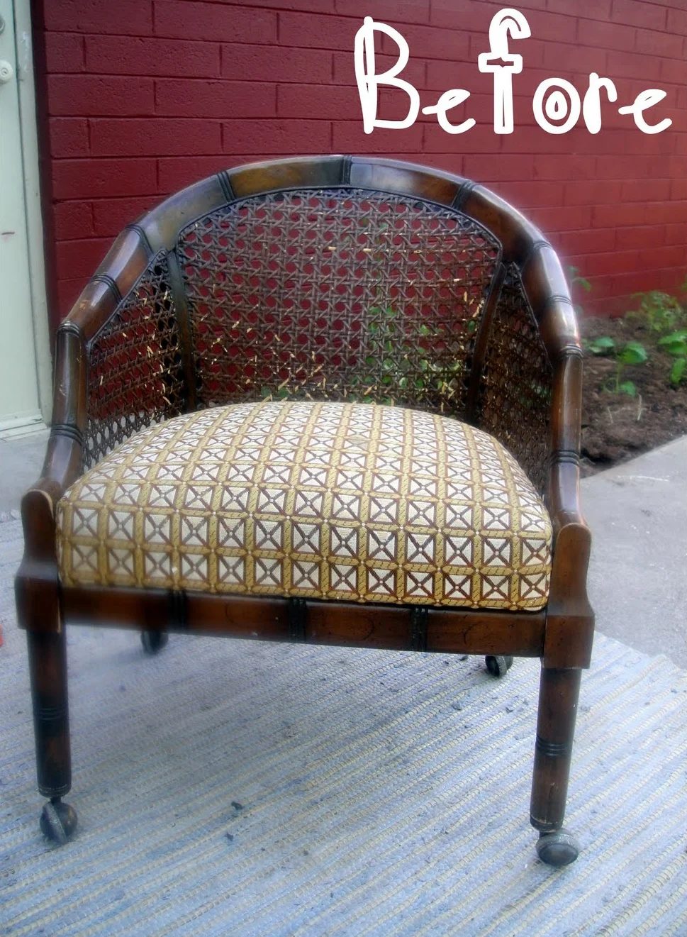 Old Chair Turned Into A Swing Peppertowne Featured On Bekob