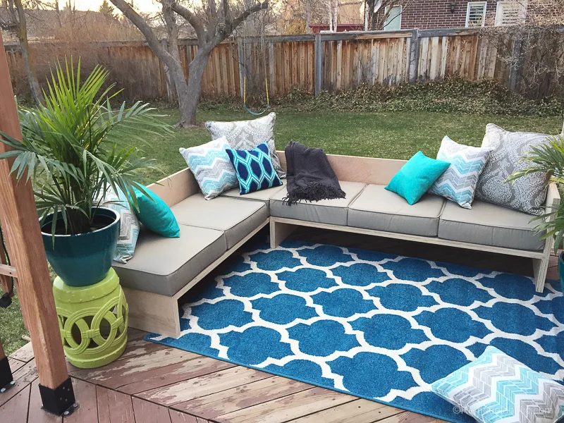 Outdoor Sectional Sofa Reveal