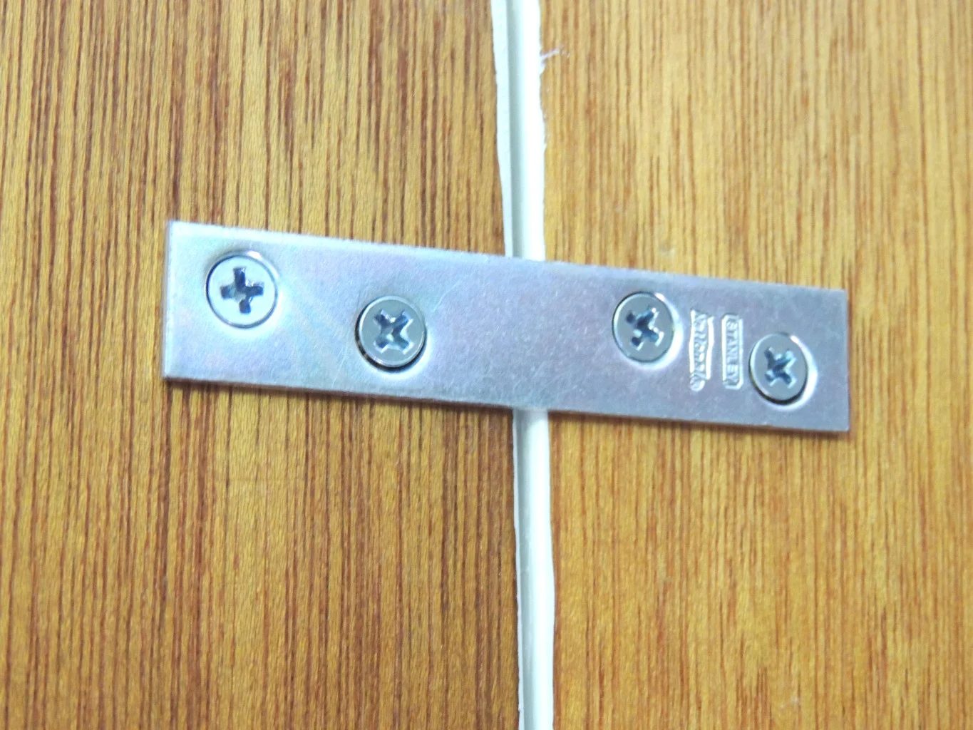 use mending plates to turn bifold doors into french doors, Wife in Progress on Bekob