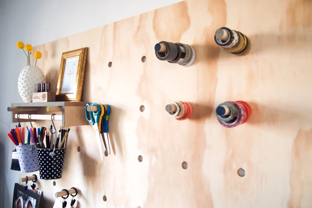 Giant Plywood Pegboard 19