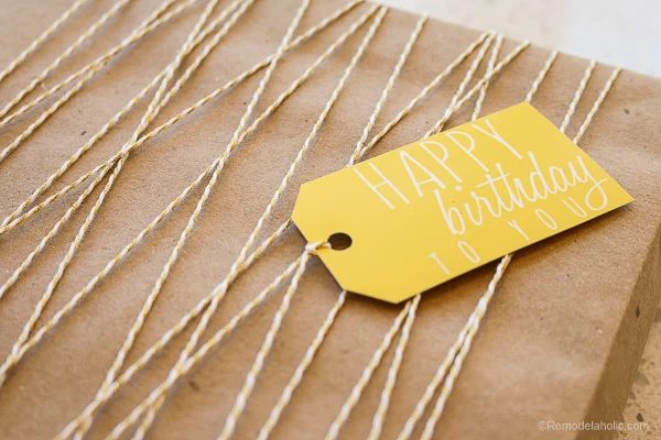 Gift Tag printable with Canon printer by @Bekob-10