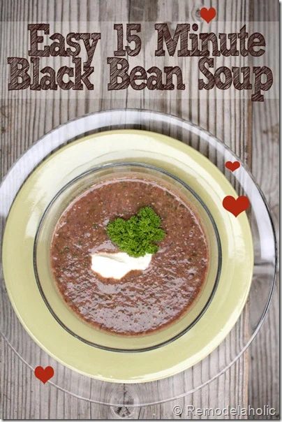 15 minute black bean soup recipe3 copy