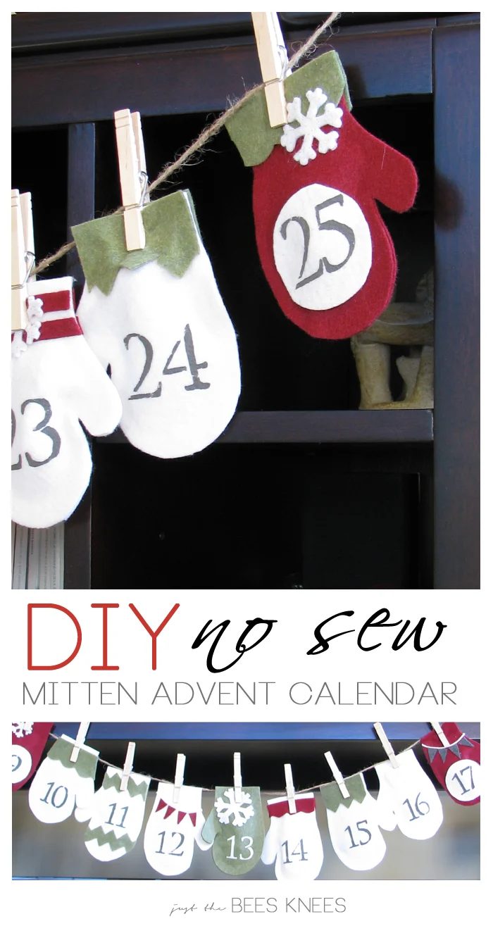 Noe Sew Mitten advent calander