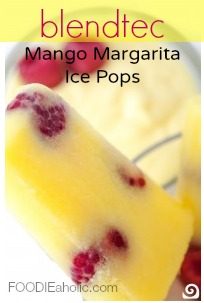 Blendtec Mango Margarita Ice Pops | FOODIEaholic.com #recipe #cooking #dessert #mango #margarita #frozen