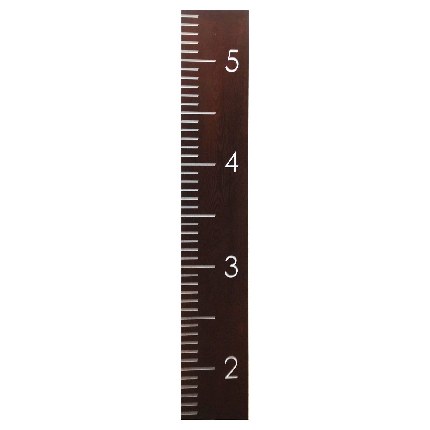 Blue Boys Playroom 06 Wood Growth Chart Ruler