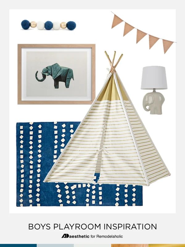 Design a Playful Blue Boys Playroom | Tips Tricks and Inspiration