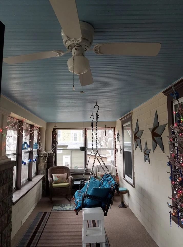 Haint Blue Porch Ceiling, Reader Brag Post Featured On @Bekob