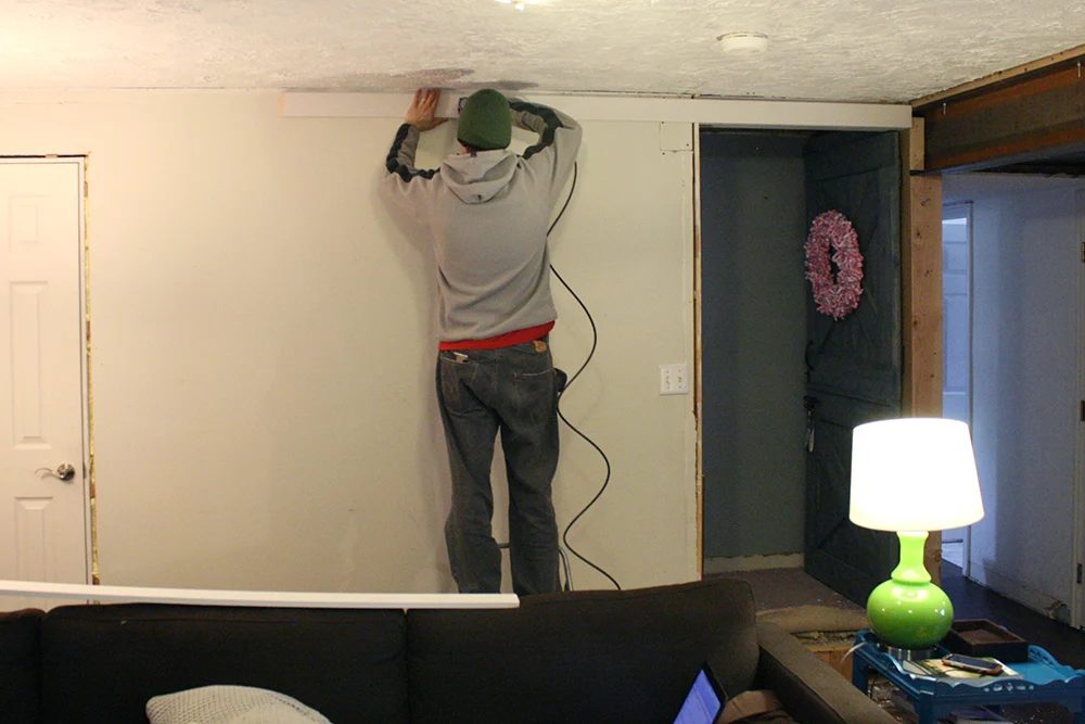 Crown molding for Board and batten wall, direct texture Bekob (16)