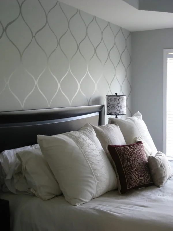 subtle painted feature wall, KFD Designs