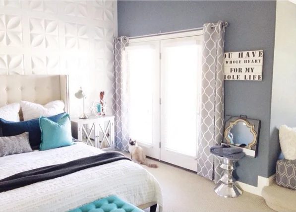 Panel Wall redo, dark to bright white by Mesmerizing Moments featured on @Bekob
