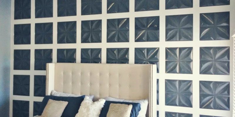 Board and Batten Feature Wall with 3D Wall Panels