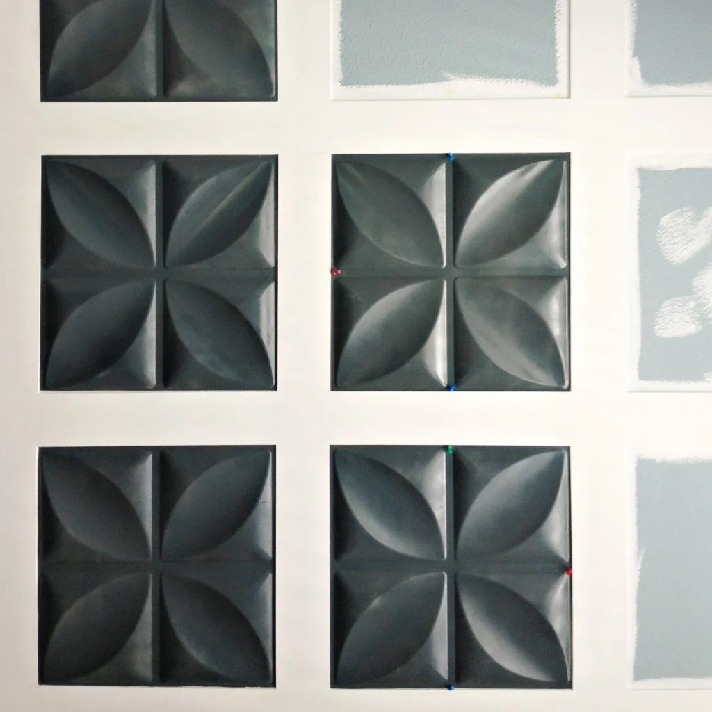 glue 3d wall panels to create a feature wall, Mesmerizing Moments featured on Bekob