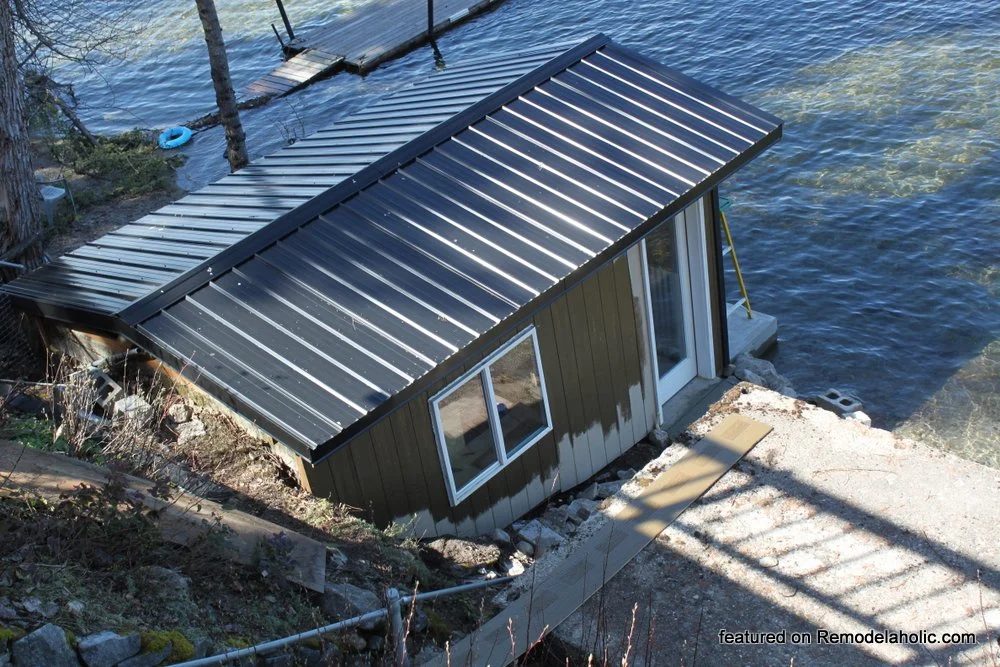 Boat Shed Renovation Before And After Featured On @Bekob (2)