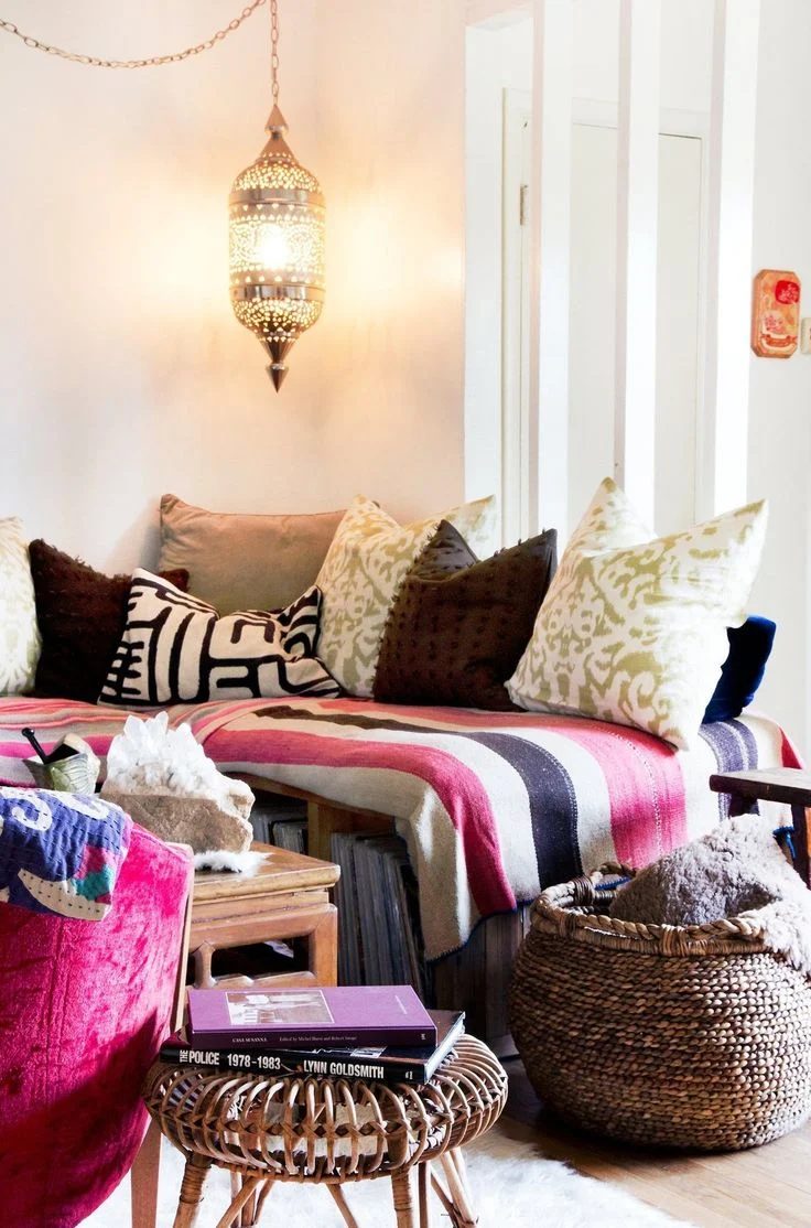 Bohemian Chic: decorating with texture and pattern @Bekob