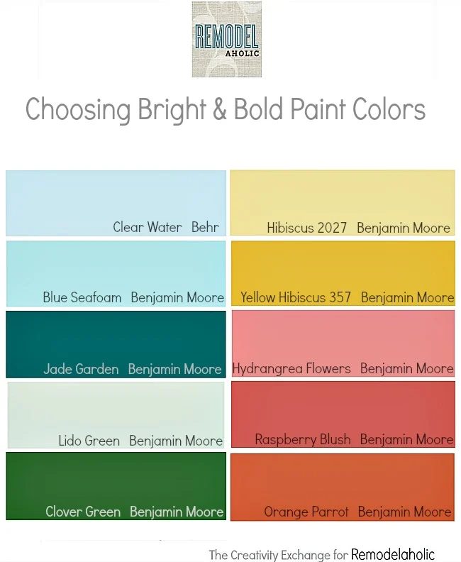 Tricks for choosing bold paint colors and subtle ways of incorporating them into your home. Bekob