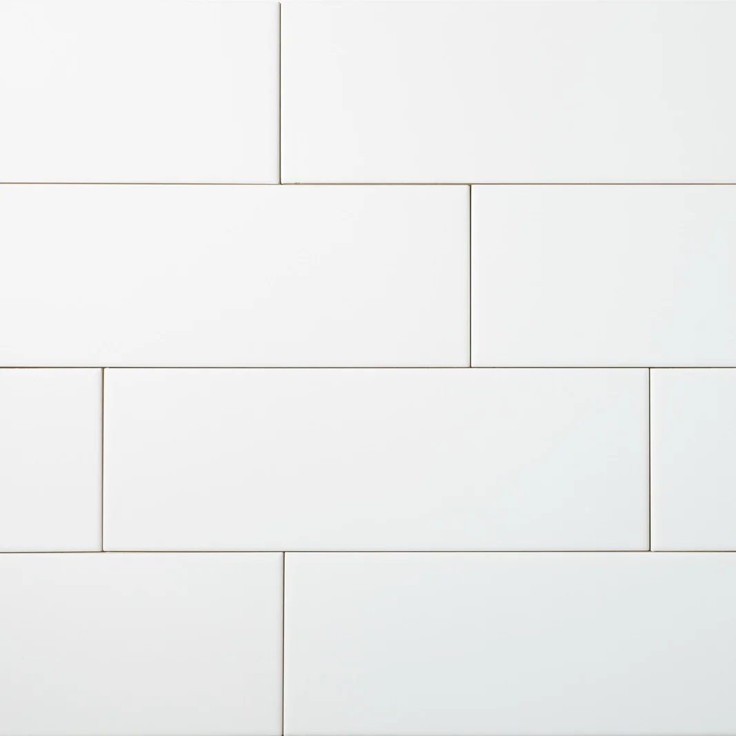 Bold Bathroom Design 03, Subway Tile Backsplash