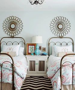 girls shared bedroom symmetry thumb crop