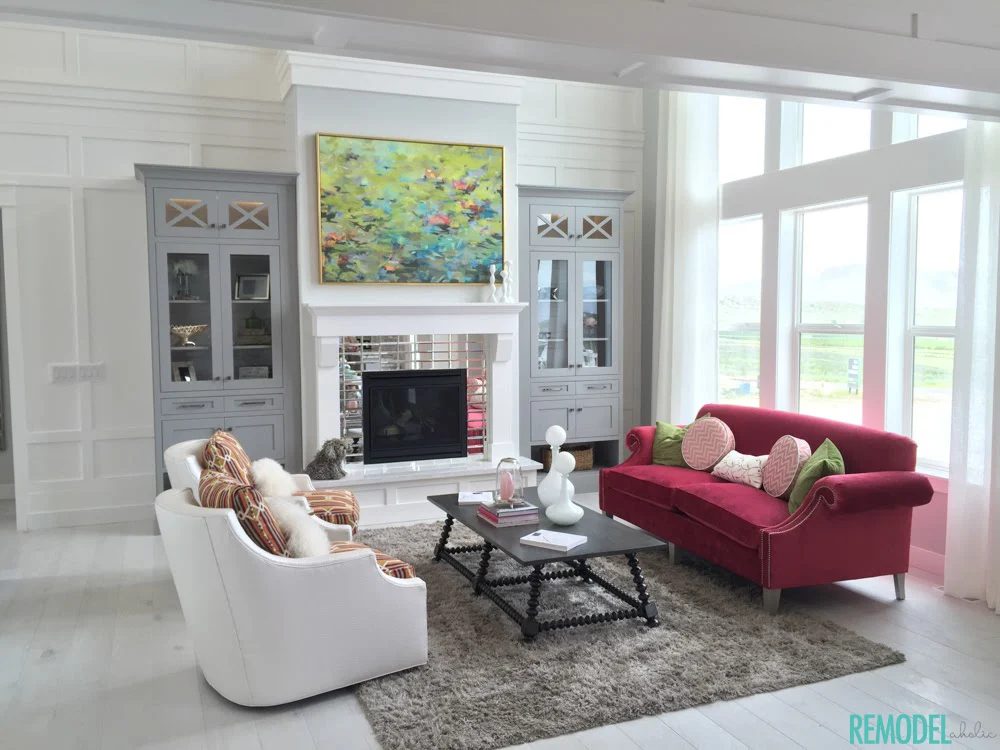 Bekob Get This Look Jewel Toned Statement Living Room 1