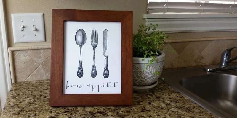 Bon Appetit Kitchen Ready-to-print