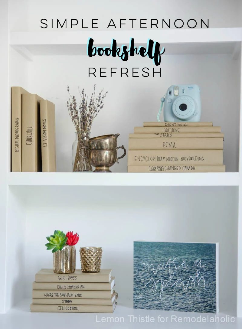 Refresh your bookshelf in an afternoon with straightforward and inexpensive Handmade paper book covers. This way you can have your go-to books, even worn an tattered, while still h