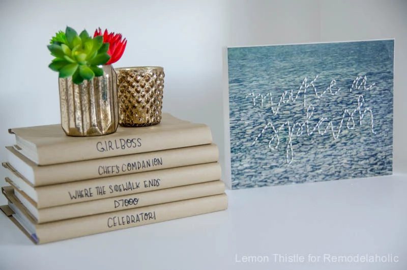 direct Afternoon Bookshelf Refresh- I want to try this!