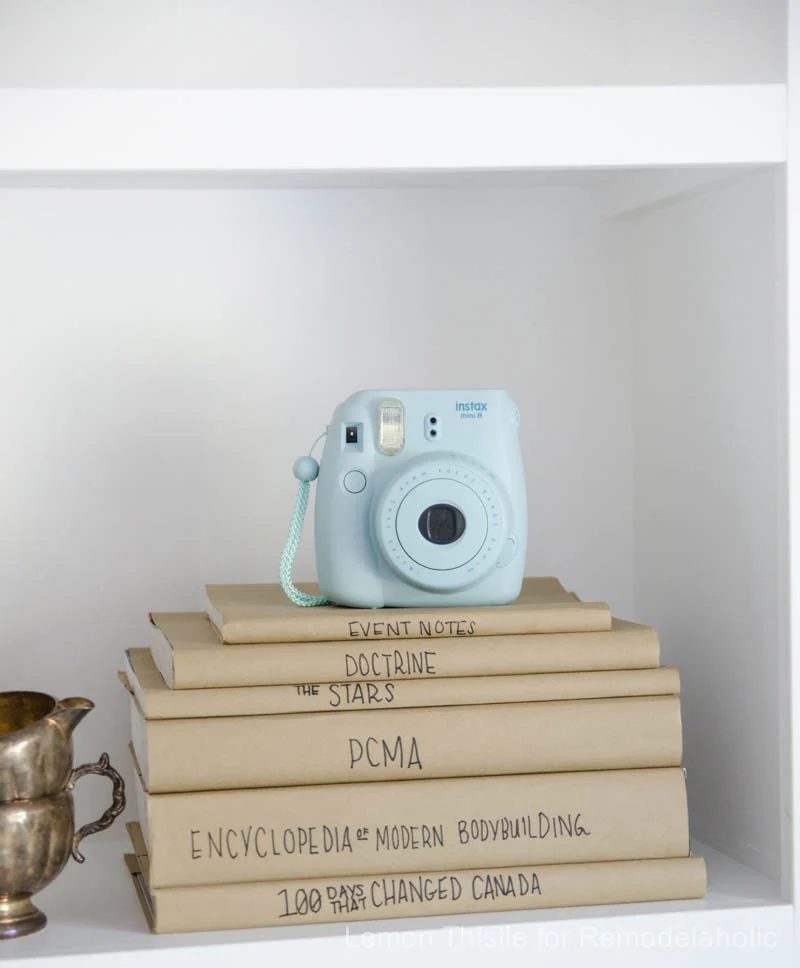 direct Afternoon Bookshelf Refresh- I want to try this!