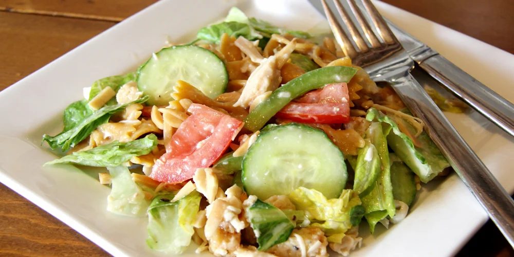 Bowtie Chicken Caesar Salad Recipe