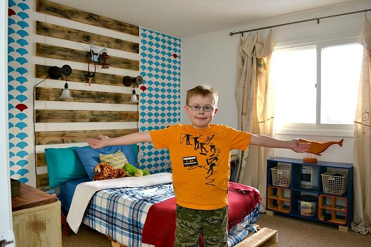 Nellie Bellie boy room after