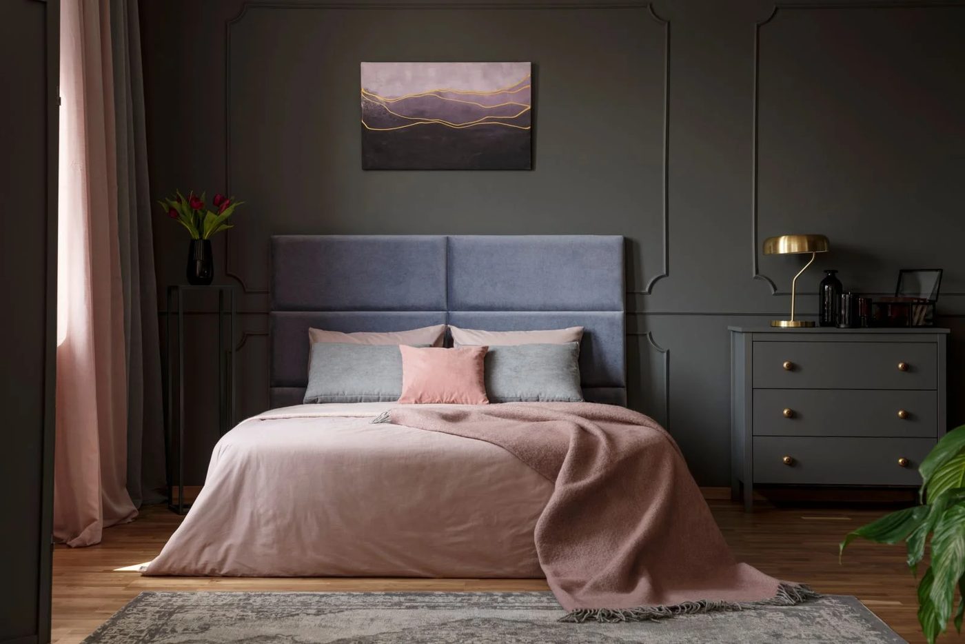 Gray Bedroom