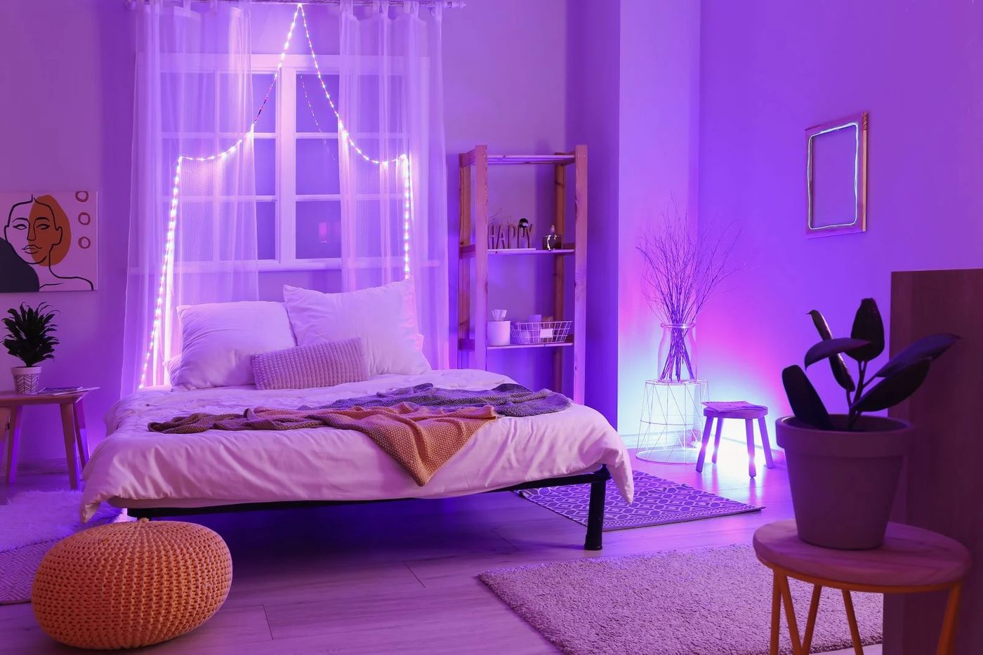 Purple Bedroom
