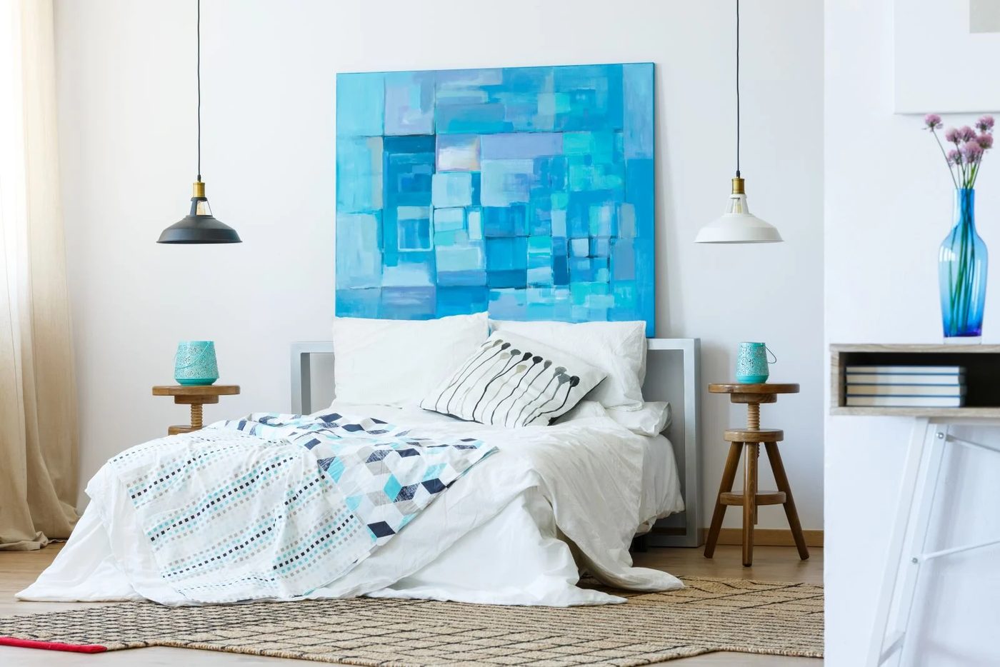 Cute Blue Room