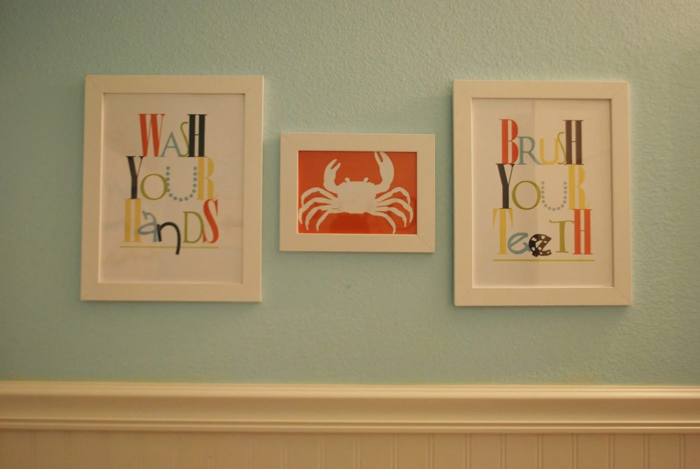 wash your hands brush your teeth printable signs